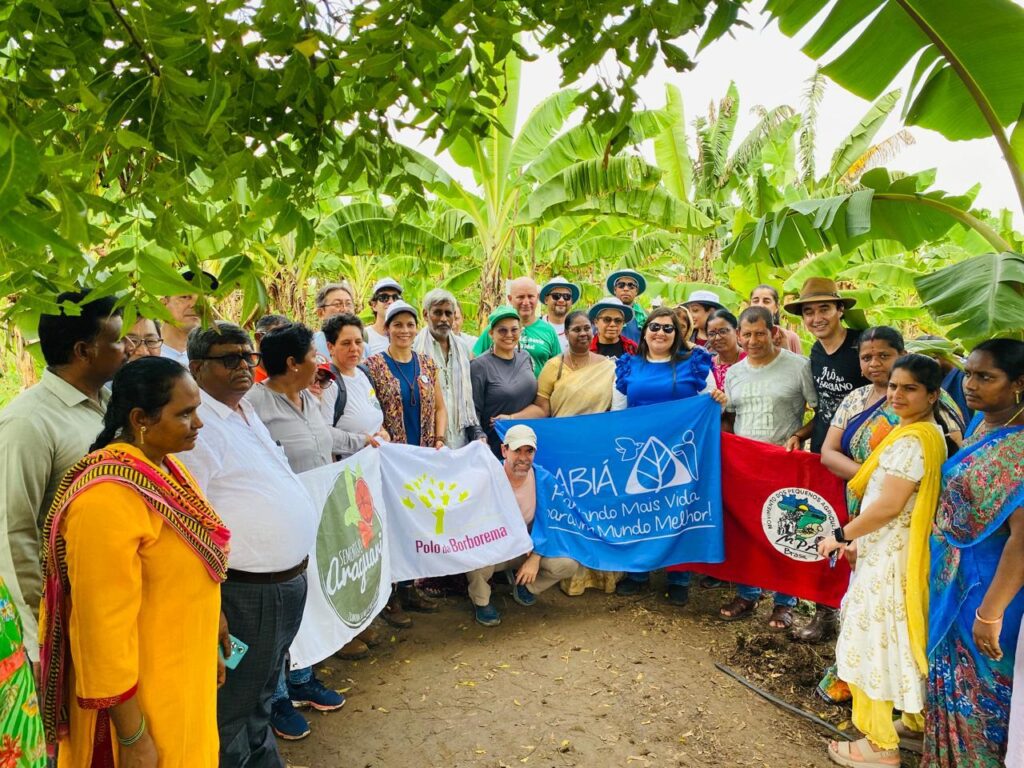 Missão de Cooperação Internacional em Agroecologia realiza jornada na Índia para conhecer experiências de agricultura natural