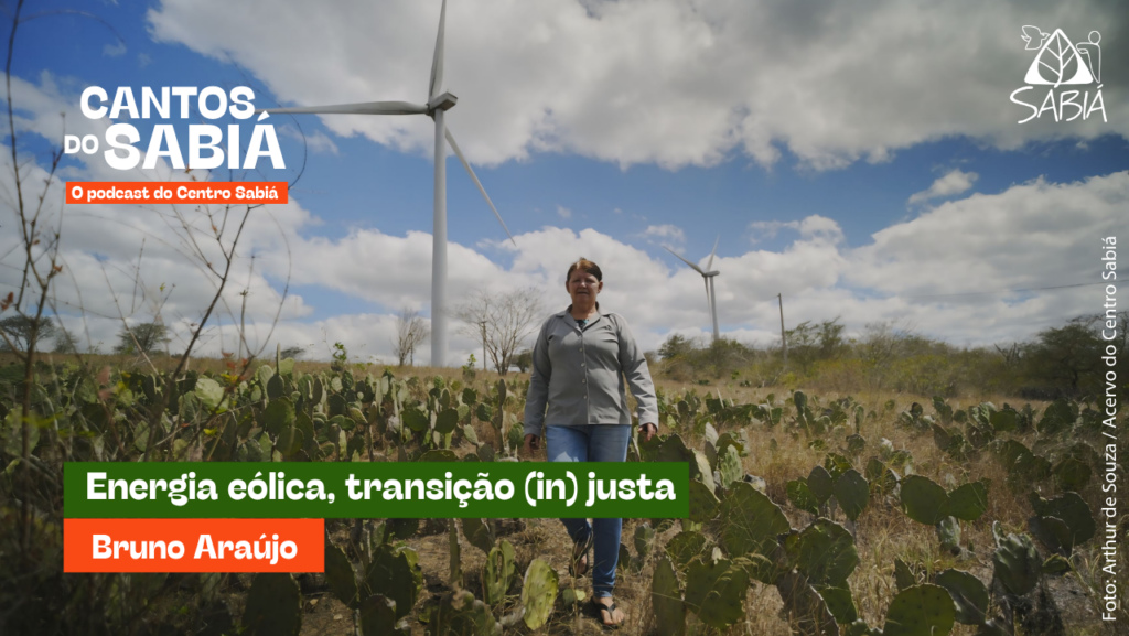 Energia eólica, transição (in) justa – Cantos do Sabiá