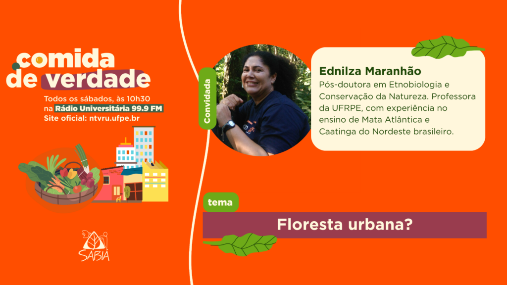 Floresta urbana? – Comida de Verdade