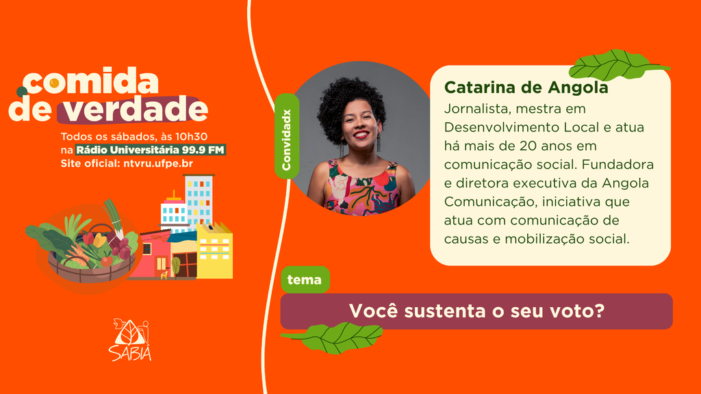 Você sustenta o seu voto? – Comida de Verdade