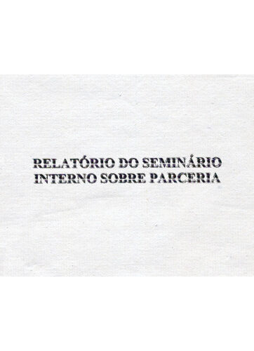 Política de Parcerias do Centro Sabiá