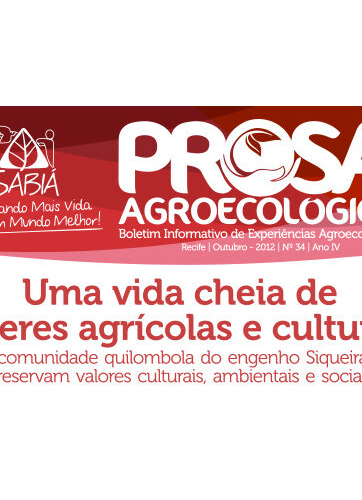 Prosa Agroecológica Nº 34 - OUT.2012