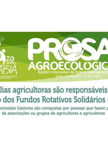 Prosa Agroecológica Nº 38 - OUT.2013