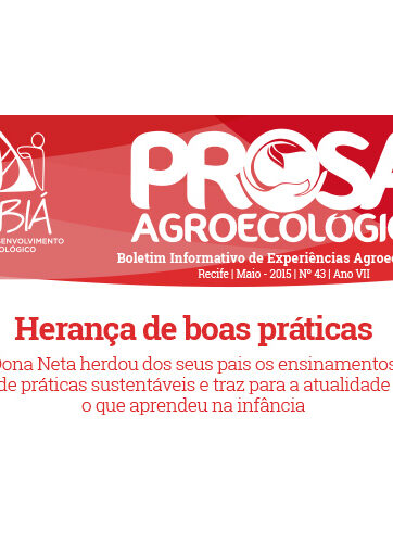 Prosa Agroecológica Nº 43 - MAI.2015