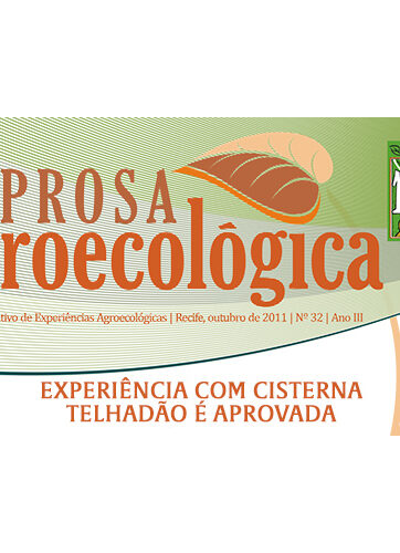 Prosa Agroecológica Nº 32 - OUT.2011