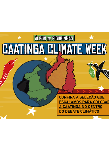 Álbum de Figurinhas da Caatinga Climate Week 2026
